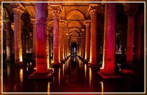 Basilica Cistern Restored 542 A.D. water works