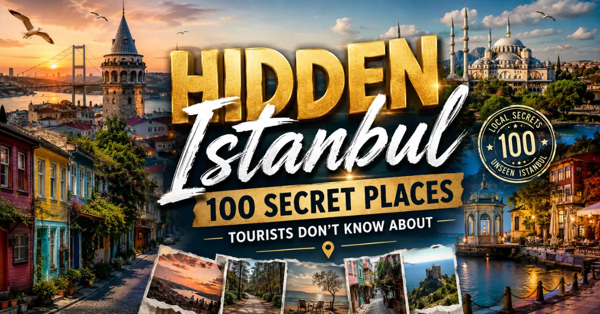 Hidden Istanbul: 100 Secret Places Tourists Don’t Know About