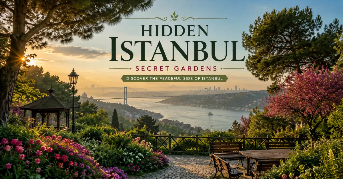 Secret Gardens in Istanbul: Peaceful Green Escapes Beyond the Tourist Trail
