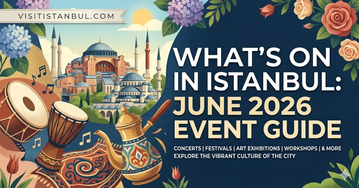 What’s On in Istanbul: The Ultimate June 2026 Event Guide