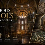 Discover the mysterious symbols inside Hagia Sophia, from Byzantine crosses and monograms to Viking runes, Ottoman calligraphy, and ancient markings.