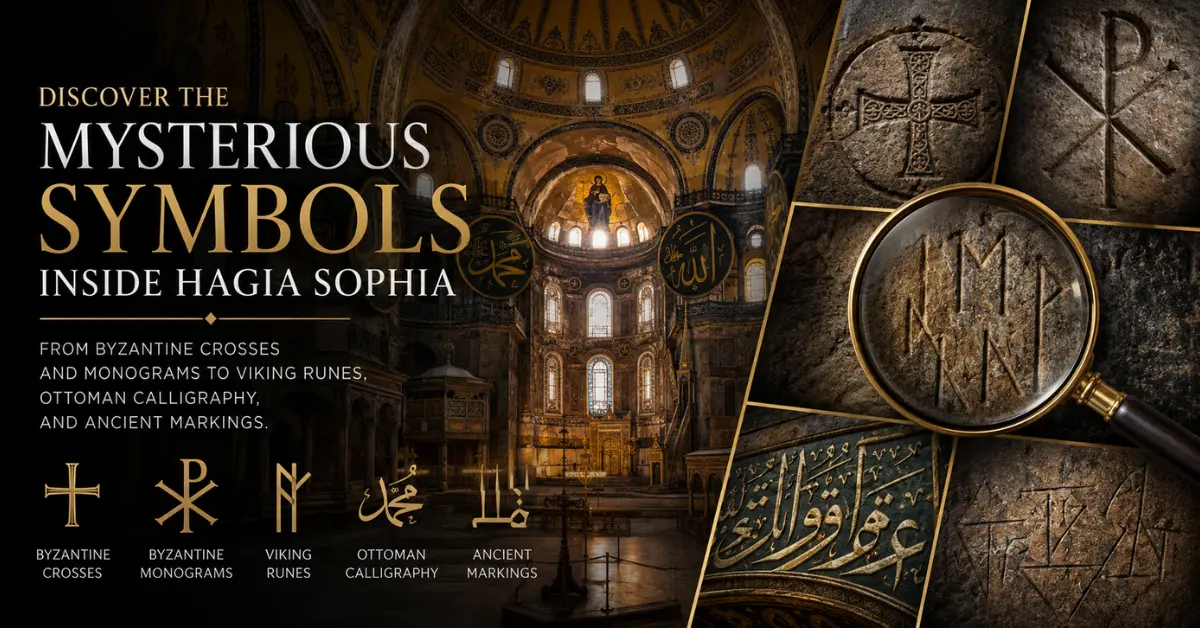 Mysterious Symbols Inside Hagia Sophia: What Do They Mean?