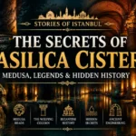 Discover the secrets of Istanbul’s Basilica Cistern, including the mysterious Medusa heads, the Weeping Column, ancient legends, and its hidden Byzantine history.